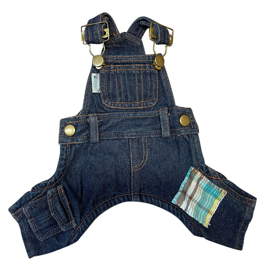 Adorable Denim Overall with Patch