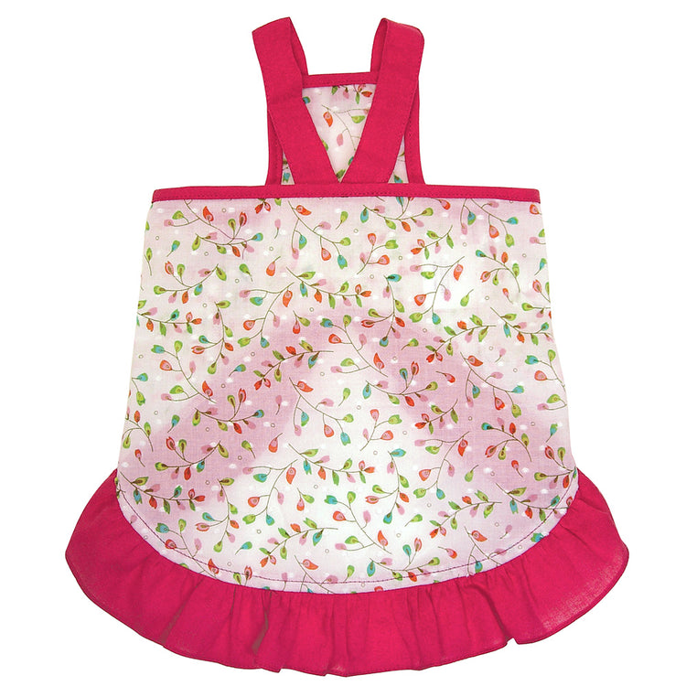 Colorful Leaves V-Neck Lightweight Sundress