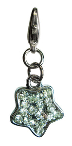 Sparkling Clear Rhinestone Star Charm