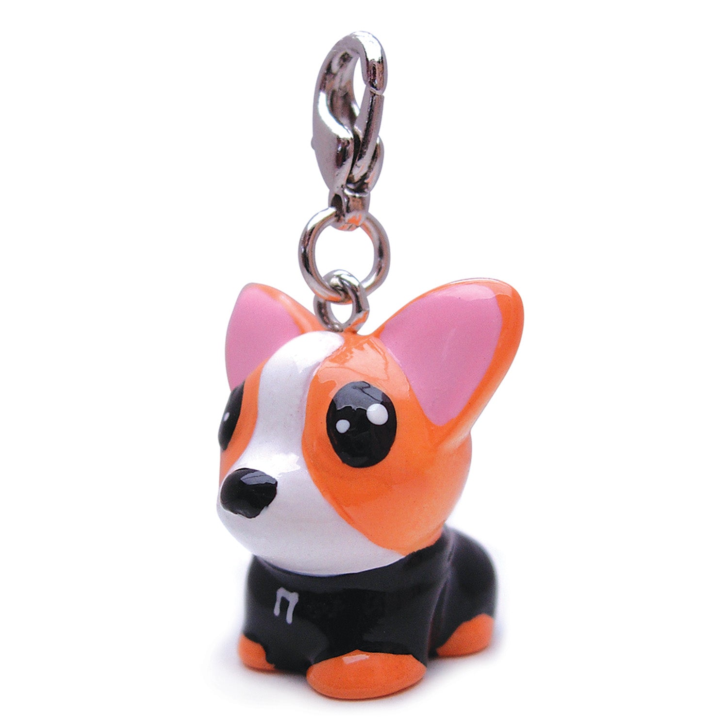 Poly 3-D Big Ears Dog Charm