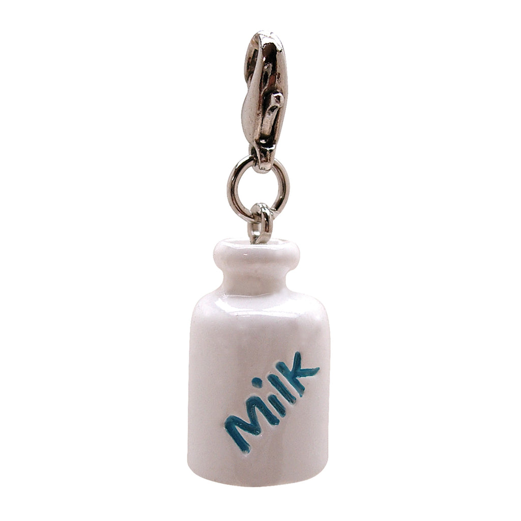 Poly 3-D Milk Bottle Charm