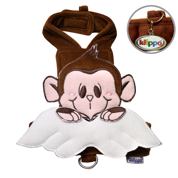 Monkey Angel Harness with Matching Leash