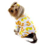 Yellow Ducky Knit Cotton Pajamas