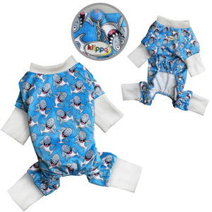 Ultra Soft Minky Silly Shark Pajamas