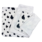 Double Layered Ultra Plush Moo Cow Blanket