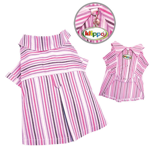 Classic Smart Stripe Button-Up Shirt
